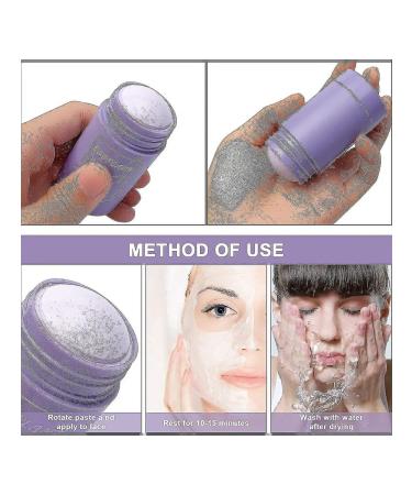 2 pcs Green Face Mask Cleaning Violet - Buy Online on GoSupps.com
