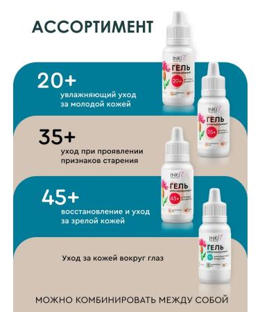 INKI Gel for the skin around the eyes anti -aging from wrinkles Inca 30ml - Buy Online on GoSupps.com