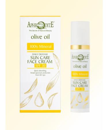 Aphrodite SPF 30 with hyaluronic acid protective face cream 50 ml