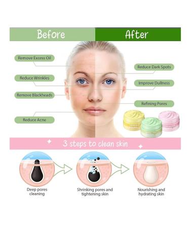 Set of face masks tea turmeric vitamin C ts c. - Buy Online on GoSupps.com