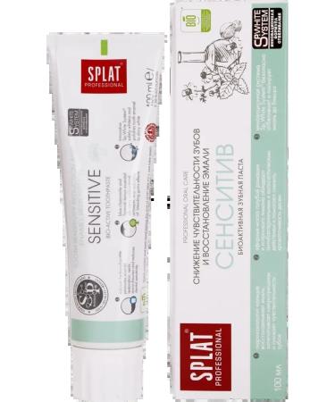SPLAT Toothpaste Professional Sensitive 100ml 3pcs - Buy Online on GoSupps.com