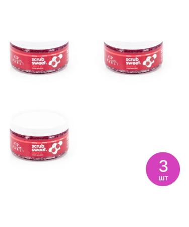 Parli Cosmetics Body Body Cosmetics Cosmetics Scrub Sweet Cherry 300g 3 pcs