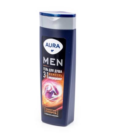 Aura Shower gel 3B1 with grapefruit extracts 380ml - Buy Online on GoSupps.com