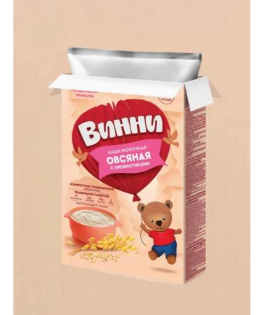 Winnie Milk-oxyan porridge with a prebiotic 200g 2pcs - Buy Online on GoSupps.com