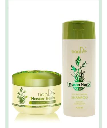 tianDe Shampoo and balm tiane from baldness set - Buy Online on GoSupps.com