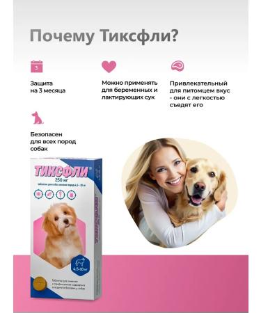 Zoetis Tiksfley 250 mg (1 table.) - Buy Online on GoSupps.com