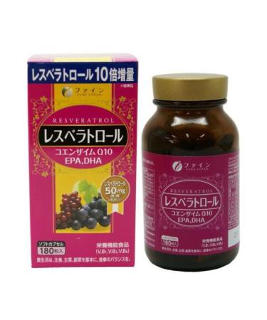 Resveratrol Coenzyme Q10 + omega