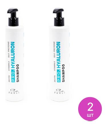 Parli Cosmetics Women's shampoo Pro Hyaluron Moisturizing 400ml 2 pcs