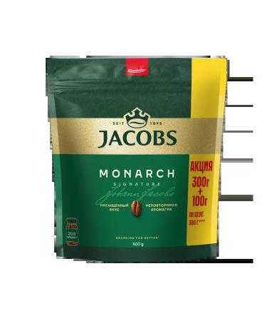 jaCobs Coffee soluble sublimated Monarch 400g 2pcs - Buy Online on GoSupps.com