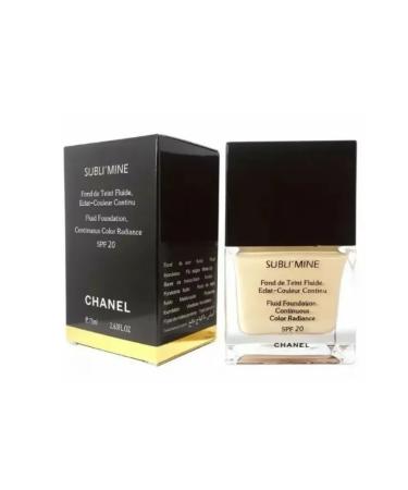 CHANEL SUBLIMINE Tonal cream Fluid Sublimine shade 105