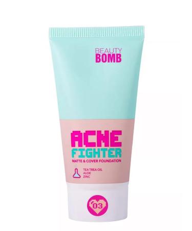 Beauty Bomb Tonal face cream matting Acne Fighter tone 03