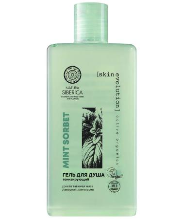 Natura Siberica Shower gel female tonic Mint Sorbet 270 ml - Buy Online on GoSupps.com