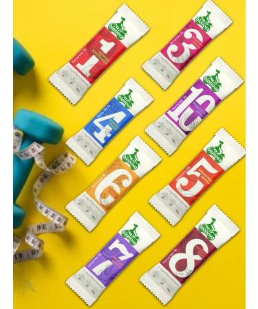 Bionova Fruit-naughty bars with chocolate and nuts 35 gr*12 - Buy Online on GoSupps.com