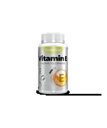 Quamtrax Nutrition Vitamin E (400 IU) Vitamin E for health and youth 60 cap