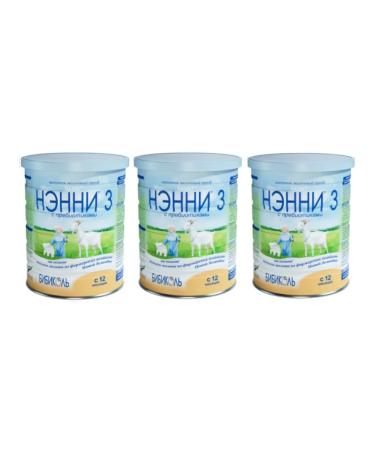 Bibikol Set 3 x Nanny 3 from 12 months 800 g