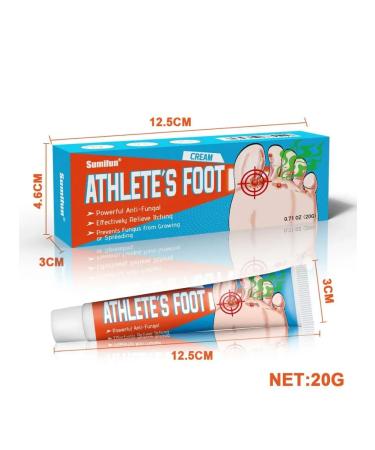 Antibacterial foot cream against fungus - Buy Online on GoSupps.com