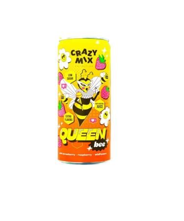 Crazy mix The drink is highly carved Queen Bee 0.33 l 12 pcs - Buy Online on GoSupps.com