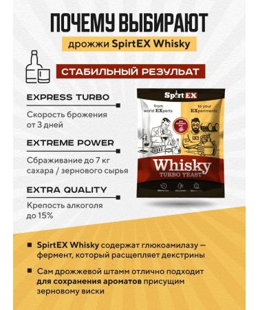 Russian haze Yeast for moonshine alcohol turbo 10 pcs Spirtex whiskey - Buy Online on GoSupps.com