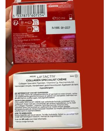 Ouch VICHY anti -aging face cream with collagen daytime - Buy Online on GoSupps.com