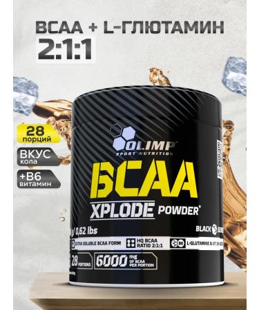 Olimp Sport Nutrition BCAA amino acids with vitamin B6 280 Cola