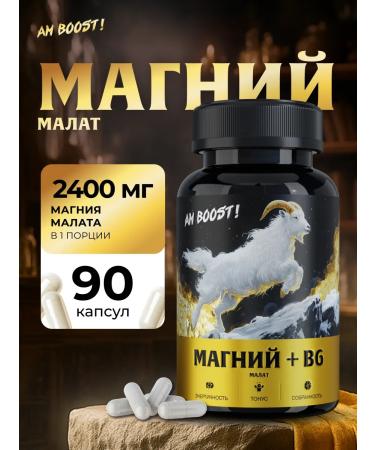 AM Boost Magnesium Malat + Vitamin B6