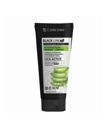 SKIN SHINE Black Line peeling refreshing peeling - 120 ml sling