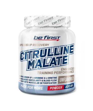 Be First Citrulline Malate Powder 200 g - citrullin in powder
