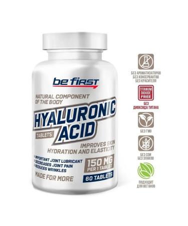 Be First Hyaluronic Acid 60 tablets - Buy Online on GoSupps.com
