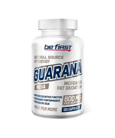 Be First Guarana Extract Capsules 120 capsules