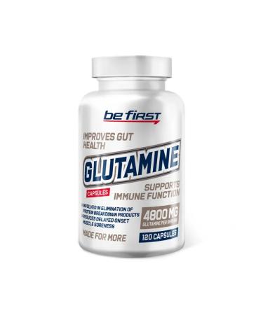 Be First Glutamine 120 capsules - glutamine