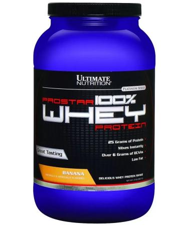 Ultimate Nutrition Prostar Whey Protein 900 g banana