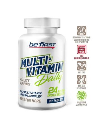 Be First Multivitamin Daily multivitamins 90 tablets - Buy Online on GoSupps.com