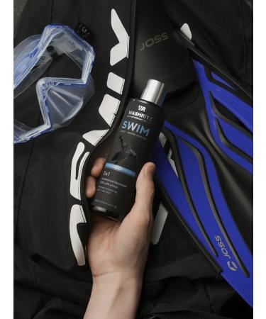 WASHRITE Male perfumed shower 3 in 1 SWIM - Buy Online on GoSupps.com