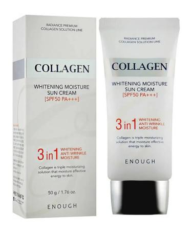 ENOUGH SUNRAGE SPF cream with collagen - Buy Online on GoSupps.com