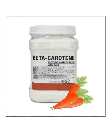 Hydrogel mask with teta-carotene
