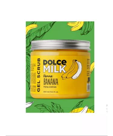 DOLCE MILK Gel-scrub for body banana - Buy Online on GoSupps.com