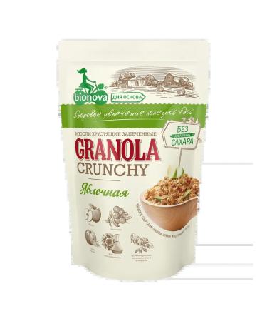 Bionova MURULY Crispy granol apple illegal sugar 400 grams - Buy Online on GoSupps.com