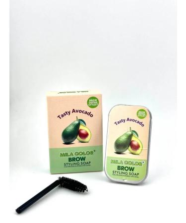 Rai Eyebrow soap transparent with avacado - Buy Online on GoSupps.com