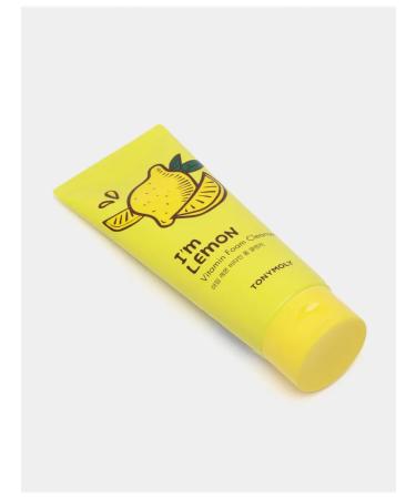 TONYMOLY Foam for washing vitamin C Lemon Foam Cleanser 180 ml - Buy Online on GoSupps.com