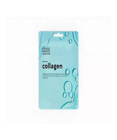 MONIC BEAUTY Face mask collagen 25 ml 24 pcs - Buy Online on GoSupps.com