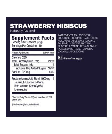 GU Energy Labs Gu ROCTANE Carbohydrate Strawberry-Hubiscus drink - Buy Online on GoSupps.com