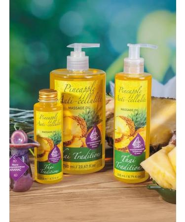 Thai Traditions Anti -cellulite oil for body massage from cellulite pineapple - Buy Online on GoSupps.com