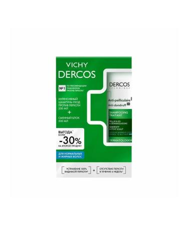 Vichy Set of dandruff shampoo for normal skin+refill