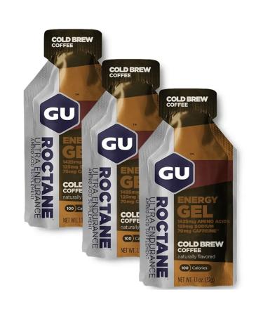 GU Energy Labs Gu ROCTANE Energy Gel Cold Coffee 3 pcs