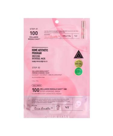 VT Cosmetics Hydrogel mask with collagen from wrinkles with microelains