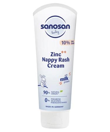 SANOSAN Cream from diaper racks with zinc Baby Zink ++ 100 ml - Buy Online on GoSupps.com