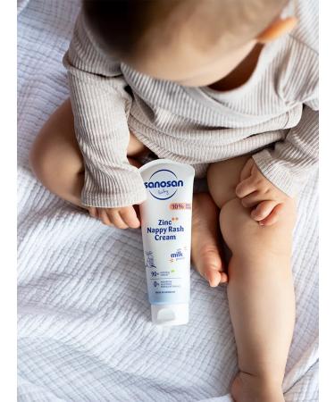 SANOSAN Cream from diaper racks with zinc Baby Zink ++ 100 ml - Buy Online on GoSupps.com