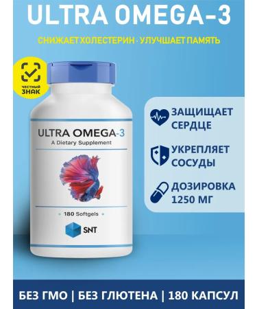 SNT Ultra Ultra Omega 3 180 capsules