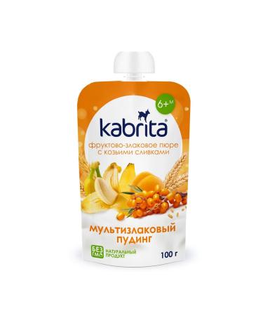 Kabrita Assorted puddings for goat cream from 9 months 6 pieces - Buy Online on GoSupps.com