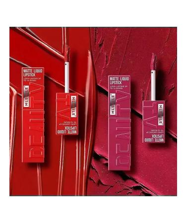 6 colors matte lipstick-tint ts 04 - Buy Online on GoSupps.com